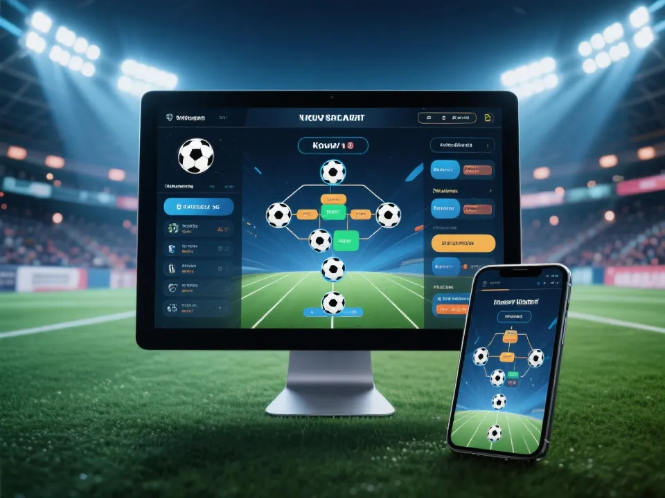 2026世界杯球迷专属门户淘汰赛竞猜挑战界面示意图